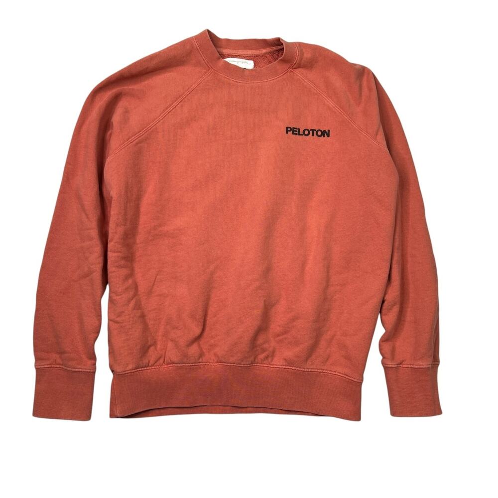 Spiritual Gangster Peloton Crewneck Pullover Sweatshirt Burnt Orange Adult Small